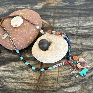 Jes MaHarry “American Heart Necklace”. New with tags.